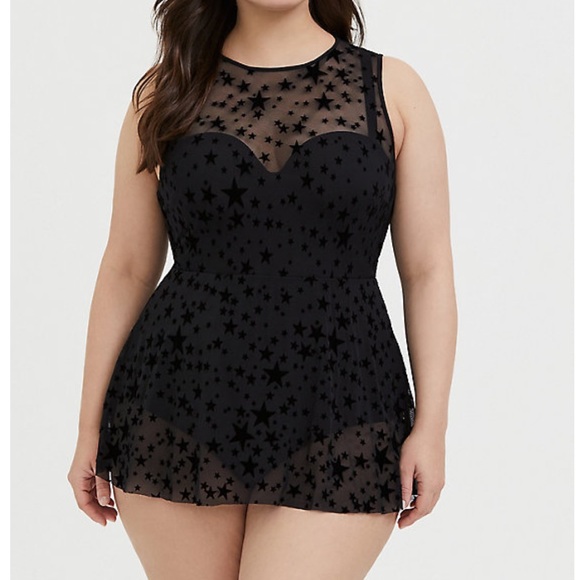 torrid Other - NWT torrid size 3 mesh star print swimdress
